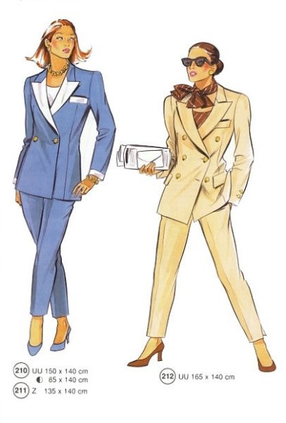 Lutterloh System sewing pattern — custom-fit fashion design 5 from Supplement 219