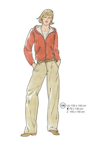 Lutterloh System sewing pattern — custom-fit fashion design 8 from Supplement 252