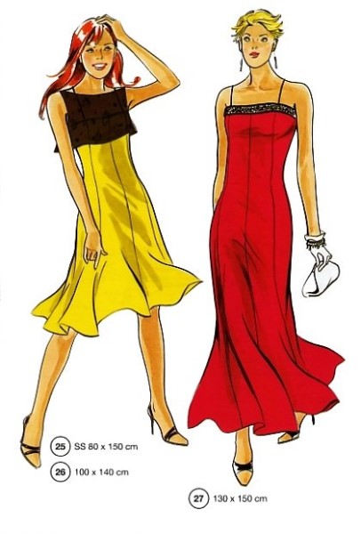 Lutterloh System sewing pattern — custom-fit fashion design 11 from Supplement 250