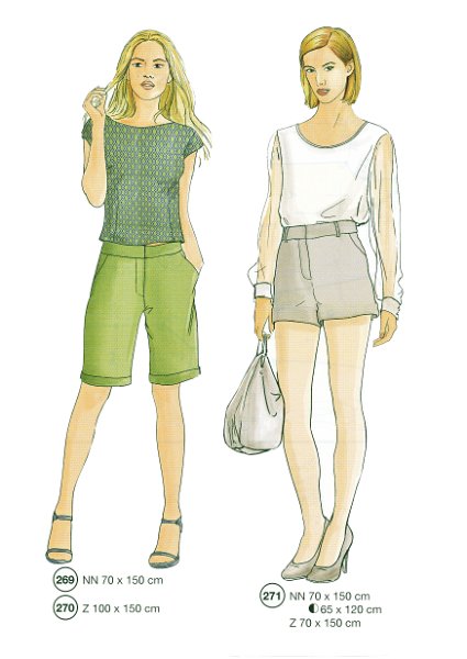 Lutterloh System sewing pattern — custom-fit fashion design 12 from Supplement 289