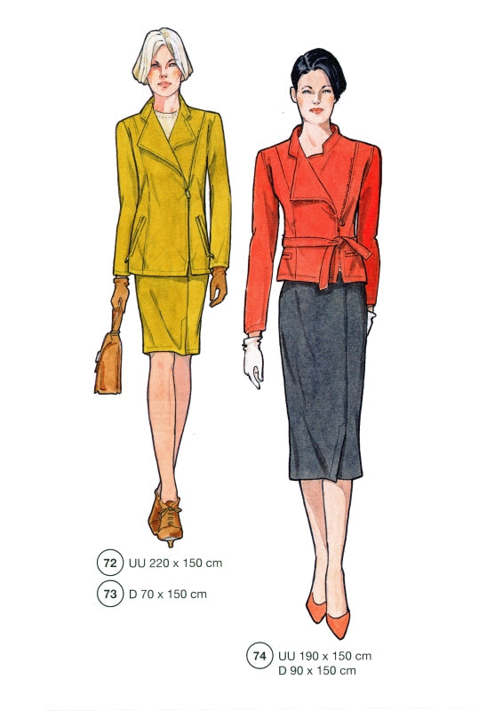 Lutterloh System sewing pattern — custom-fit fashion design 13 from Supplement 291