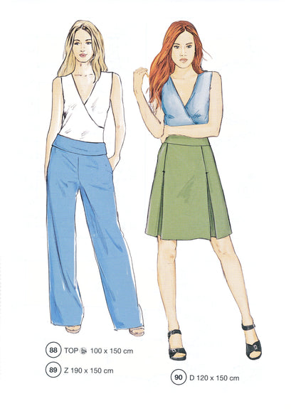 Lutterloh System sewing pattern — custom-fit fashion design 4 from Supplement 293