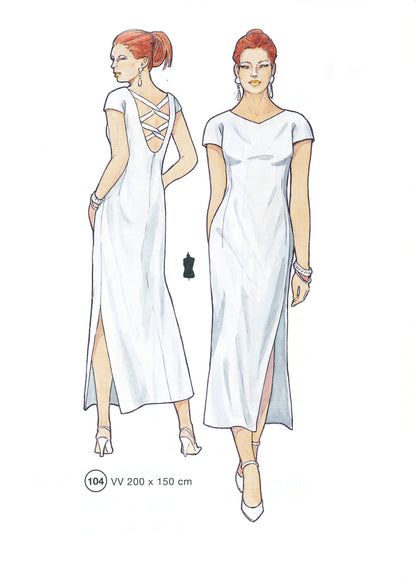 Lutterloh System sewing pattern — custom-fit fashion design 10 from Supplement 293