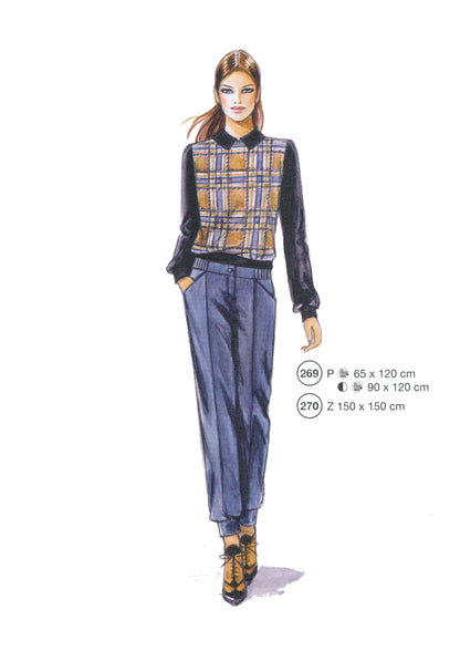 Lutterloh System sewing pattern — custom-fit fashion design 12 from Supplement 295