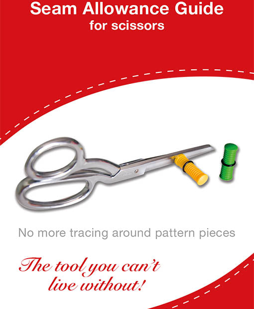 Seam Allowance Guide included in the Lutterloh System Complete Set